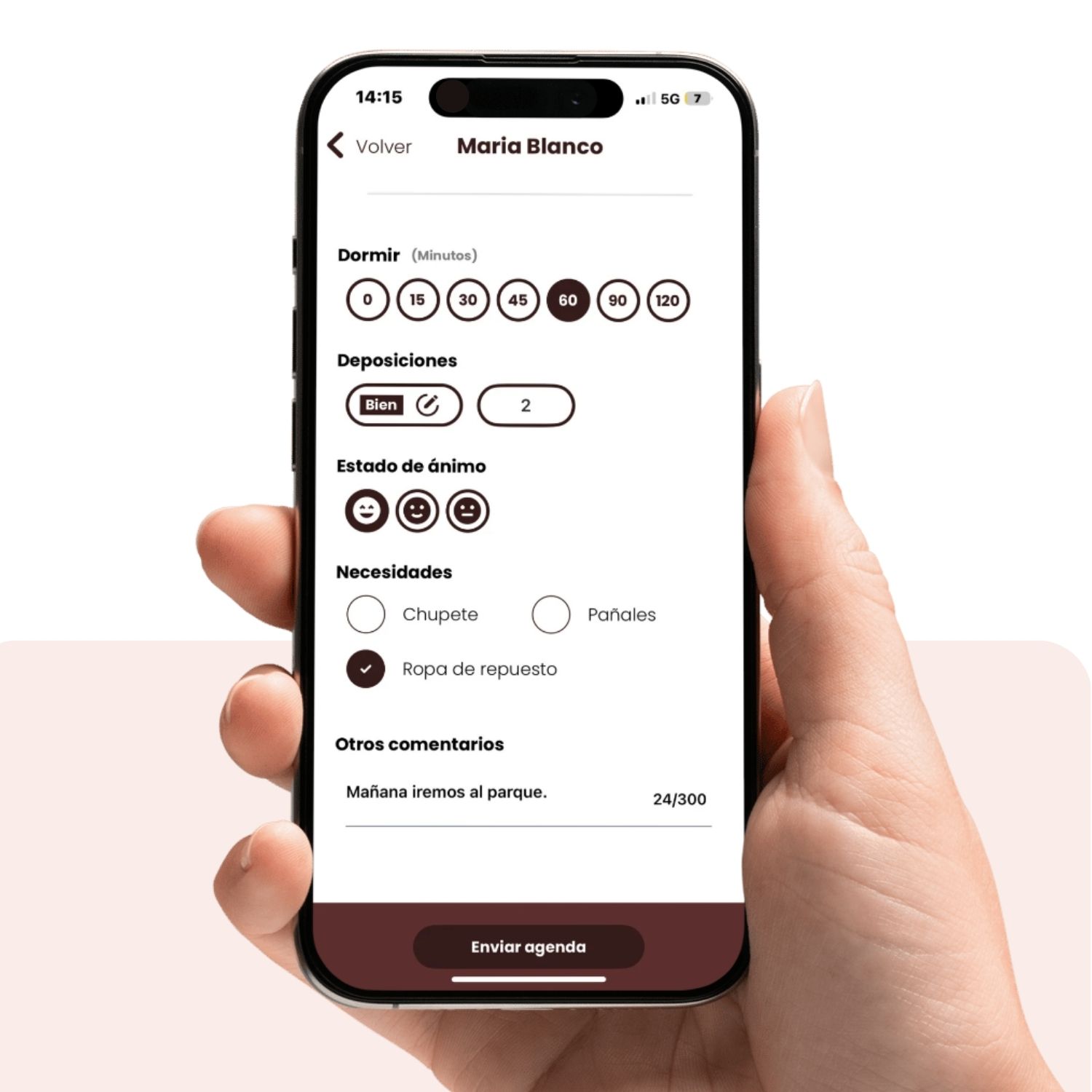 Items agenda infantil qualla kids