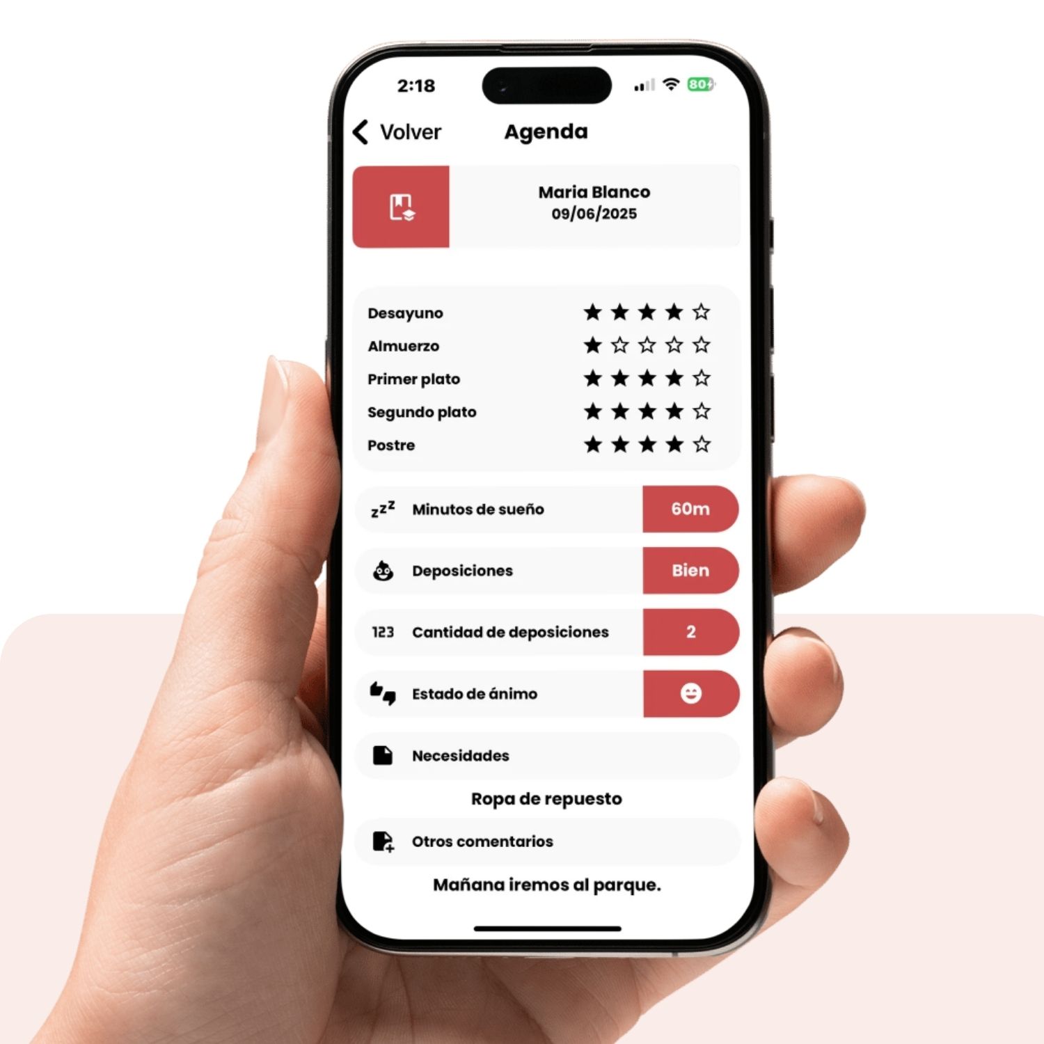 Agenda Infantil en Qualla Family