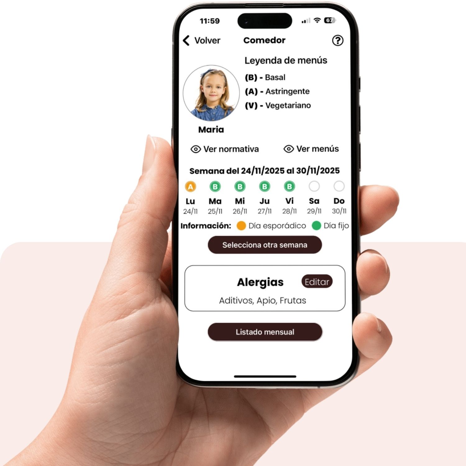 comedor desde qualla family