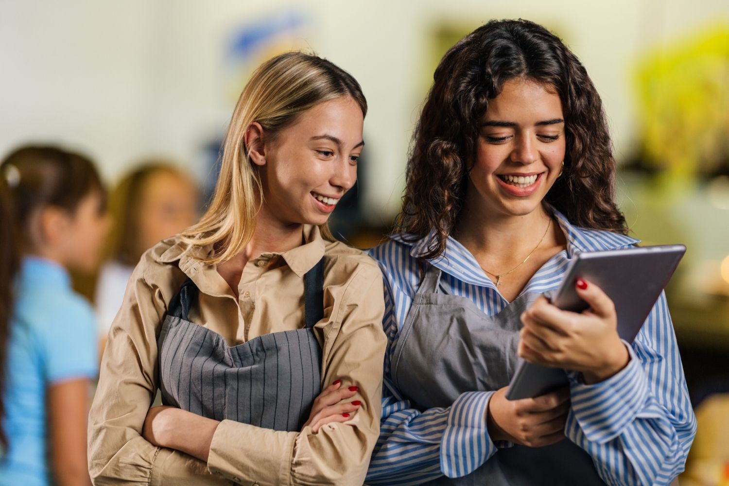 Monitores de comedor utilizan Agenda Qualla Kids